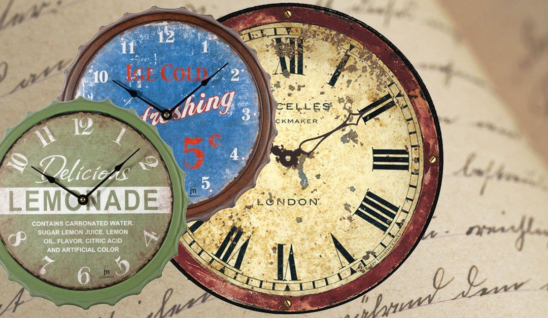 Horloges murales Vintage