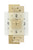 Horloge murale avec cadran carré, segments dorés, chiffres et aiguilles noirs