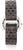 Montre bracelet en bois avec inscription LAIMER sur le fermoir, vue détaillée du bracelet