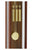 Horloge de parquet Hermle 193x52x32 cm bois • Carillon Westminster • Verre biseauté