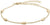 Bracelet articulé doré avec plaquettes ovales et éléments en forme de goutte