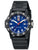 Luminox Herrenarmbanduhr: blaues Zifferblatt mit Datumsfenster, schwarzes Gehäuse und Band