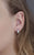 Boucles d'oreilles Boccia Titanium pour femme : créoles plates argentées
