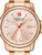 Damenarmbanduhr Swiss Military Hanowa, roségoldfarbenes Edelstahlband, Zifferblatt, Datum 28