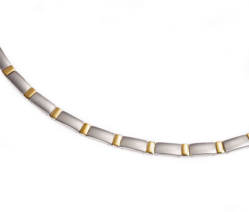 Collier plaqué or Reintitan - Boccia Jewelry Modèle : 0845-02
