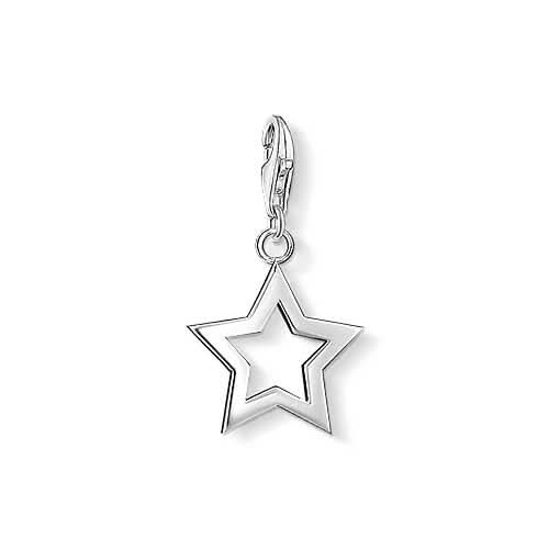 Pendentif étoile en argent sterling 925 avec passant