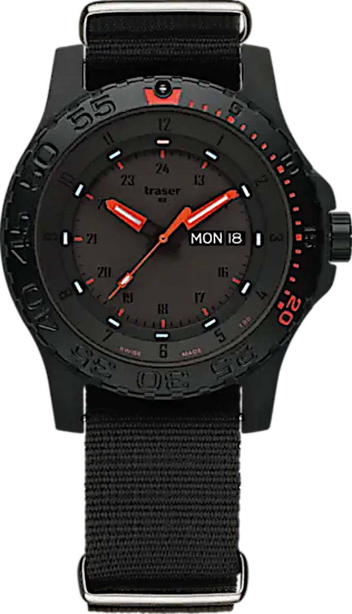 Traser P66 104147 Montre Homme • Trigalight H3 • Swiss Made