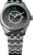 Traser Herrenuhr mit anthrazitfarbenem Zifferblatt, GMT-Anzeige und Edelstahlarmband