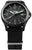 Montre pour homme Traser P67 Officer Pro avec boîtier noir et bracelet en textile