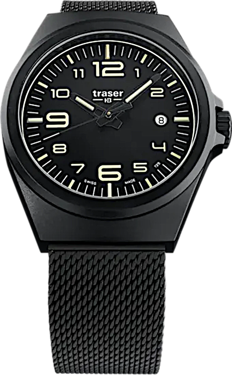 Montre Homme Traser P59 Essential 108206 • Trigalight • Verre Saphir