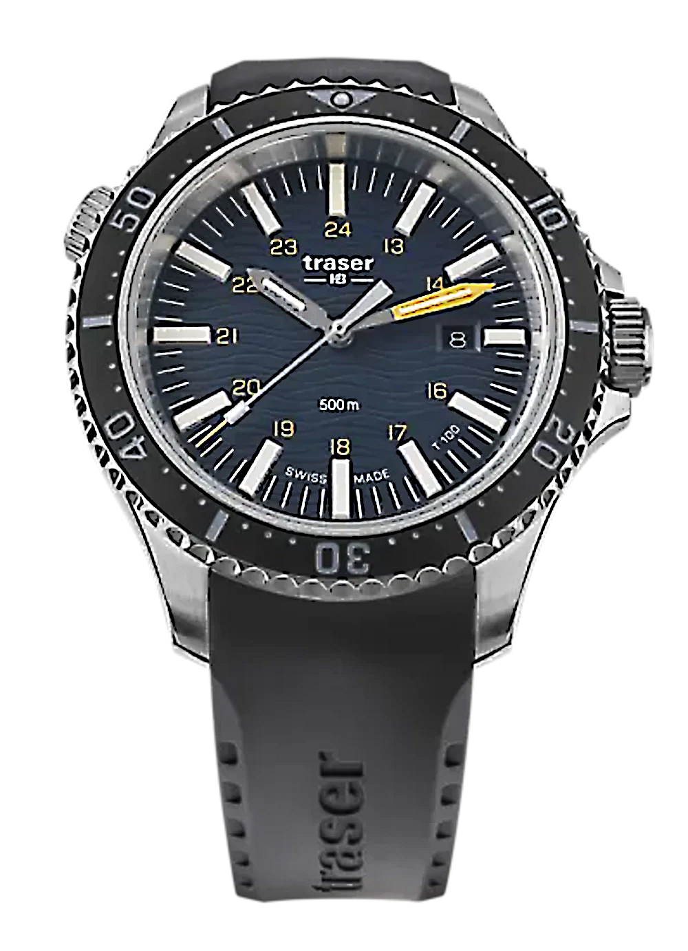 Traser P67 Diver 109371 Montre Homme • T100 Trigalight • 50 bar