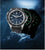 Montre bracelet homme Traser P67 Diver devant : montre noire avec index lumineux verts