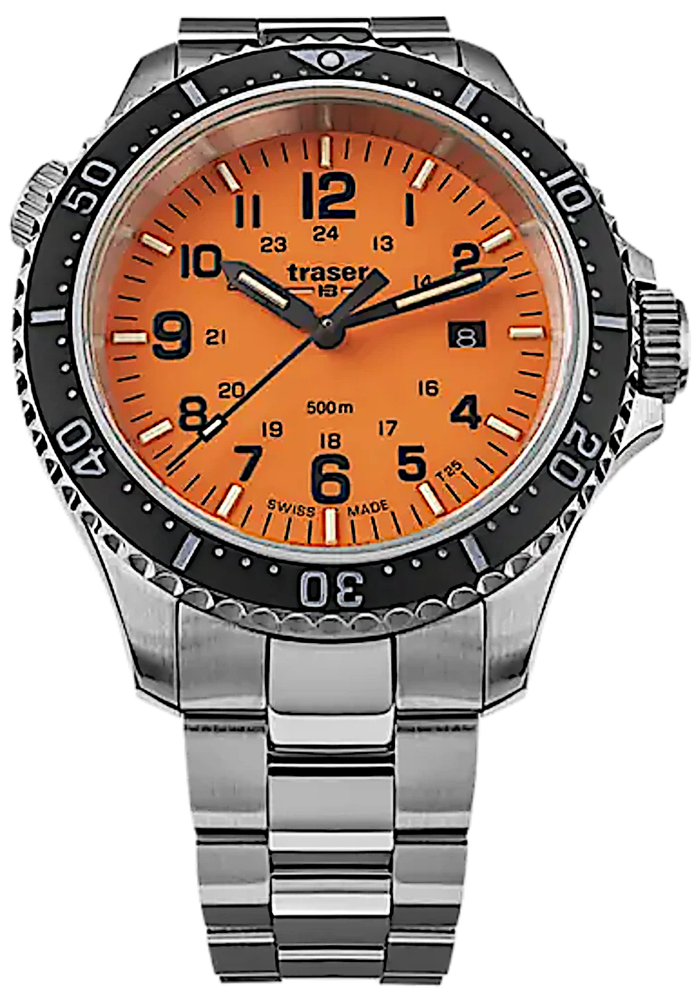 Montre homme Traser P67 Diver 109379 • Trigalight H3 • 50 bar