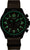 Traser P67 Officer Pro Uhr: schwarze Optik, grün leuchtende Anzeigen, braunes Band