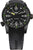 Montre Traser P68 Pathfinder avec bracelet noir, cadran noir et affichage de la date