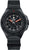 Montre Traser pour homme avec cadran noir, aiguilles lumineuses et bracelet en tissu noir
