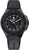 Montre bracelet pour homme avec boîtier noir, cadran noir et index lumineux Traser