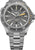 Bracelet de montre pour homme Traser en acier inoxydable argenté avec cadran anthracite