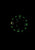 Cadran d'une montre homme Traser avec index et chiffres luminescents verts