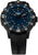 Traser Herrenarmbanduhr P99 mit blauem Zifferblatt, Datumsanzeige „TUE 8“ und Silikonband