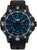 Traser Herrenarmbanduhr P99 mit blauem Zifferblatt, schwarzer Lünette und Silikonband