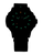 Cadran lumineux avec index bâtons et aiguilles distinctifs (montre tactique)