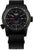 Montre bracelet homme avec cadran noir et bracelet textile noir, Traser Pathfinder Solar