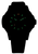 Montre Traser pour homme : aiguilles et index luminescents sur cadran sombre