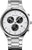 Bering Montre Homme avec bracelet en titane argenté et cadran rond ; sous-cadrans chronographes.