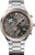 Bracelet de montre pour homme en titane avec cadran noir, aspect chronographe