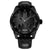 Herrenuhr mit schwarzem Carbon-Optik Armband und Zifferblatt Batman×Police