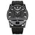 Herrenuhr mit schwarzem Armband und skelettiertem Zifferblatt mit Batman-Motiv