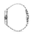 Danish Design Herrenuhr Seitenansicht mit silberfarbenem Gehäuse und Gliederarmband