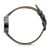 Danish Design Armbanduhr Elvsten mit grünem Lederband und ovalem Gehäuse