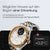 Hybrid-Smartwatch Withings ScanWatch Nova mit bicolor Band und Temperatur-Icon auf dem Display