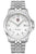 Herrenarmbanduhr Luminox Field mit silbernem Edelstahlarmband und weißem Zifferblatt