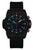 Luminox Herren-Chronograph mit schwarzem Gehäuse und leuchtenden Anzeigen am Zifferblatt