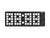 Réveil numérique avec clavier, façade noire et touches lumineuses