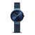 Bering Damen-Armbanduhr mit blauem Zifferblatt und blauem Milanaise-Armband