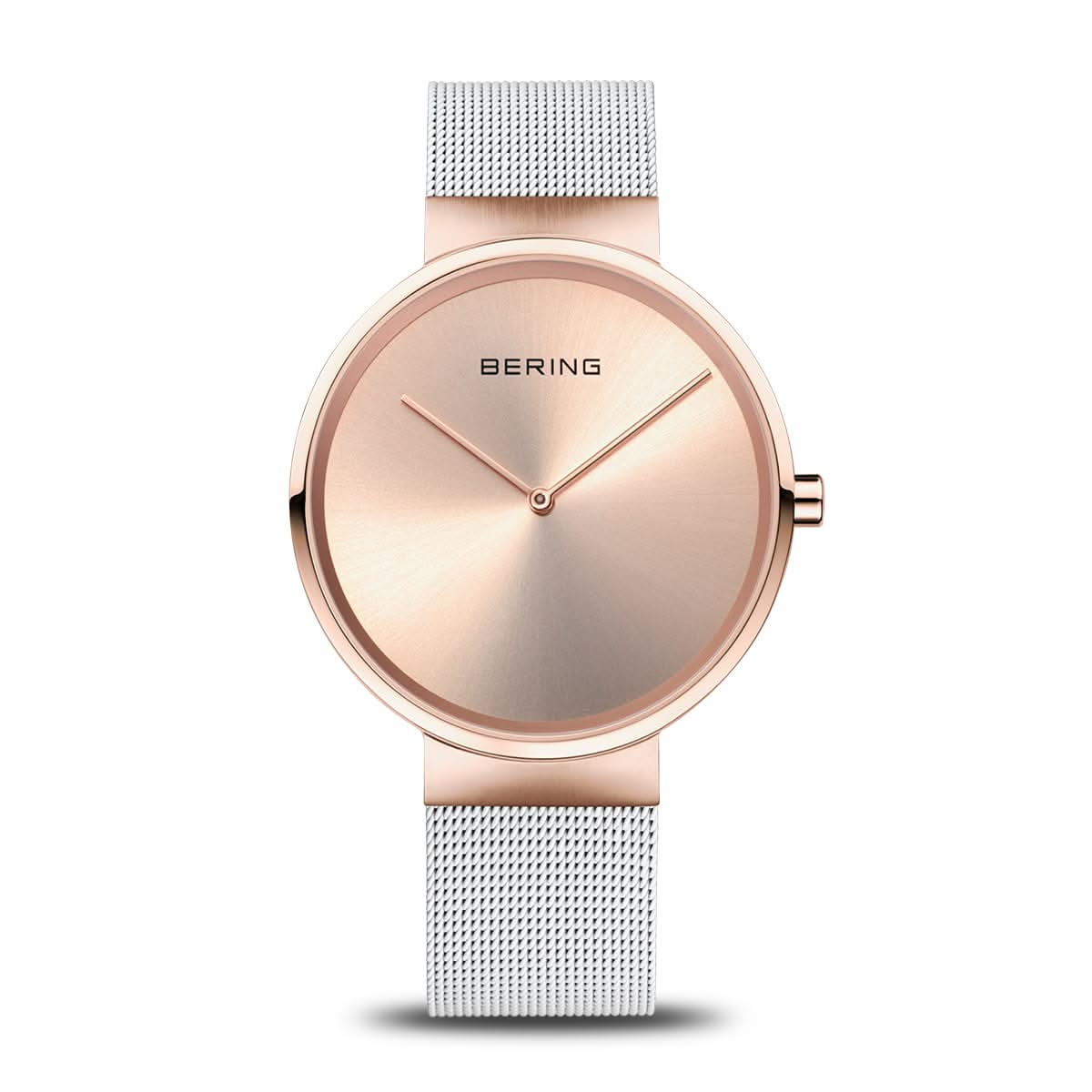 Bering Classic 14539-266 Montre • Verre saphir résistant aux rayures • Bracelet milanais fin