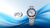Seiko Prospex Herrenarmbanduhr mit blauem Lünette, weißem Zifferblatt und Edelstahlband