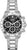 Montre pour femme avec cadran noir, compteurs chronographes, bracelet en acier inoxydable par BOSS