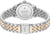 BOSS Damen-Armbanduhr mit graviertem Zifferblatt und bicolor Gliederarmband