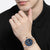 Herrenarmbanduhr BOSS: blaues Chronograph-Zifferblatt, bicolor Gliederarmband