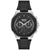 Herrenarmbanduhr BOSS, schwarzes Quarz-Chronograph-Design mit schwarzem Lederband und Mineralglas