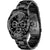 Herren-Chronographenarmbanduhr BOSS mit schwarzem Zifferblatt und Edelstahlarmband
