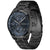 Herrenarmbanduhr BOSS mit blauem Chronographen-Zifferblatt und Tachymeter-Lünette, Metallband