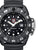 Luminox Herren-Armbanduhr mit schwarzem Zifferblatt, Datum bei 3, schwarzem Kautschukband.