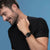 Herren-Armbanduhr mit rundem schwarzem Zifferblatt, Roségoldgehäuse und schwarzem Milanaiseband