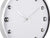Cadran de montre murale avec index brillants et aiguilles blanches